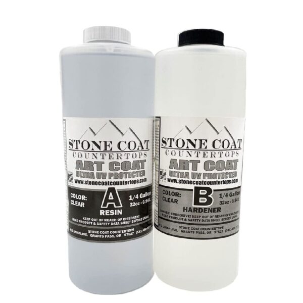 Art Coat Coating Epoxy Ultra UV Protection Stone Coat Epoxy Countertops