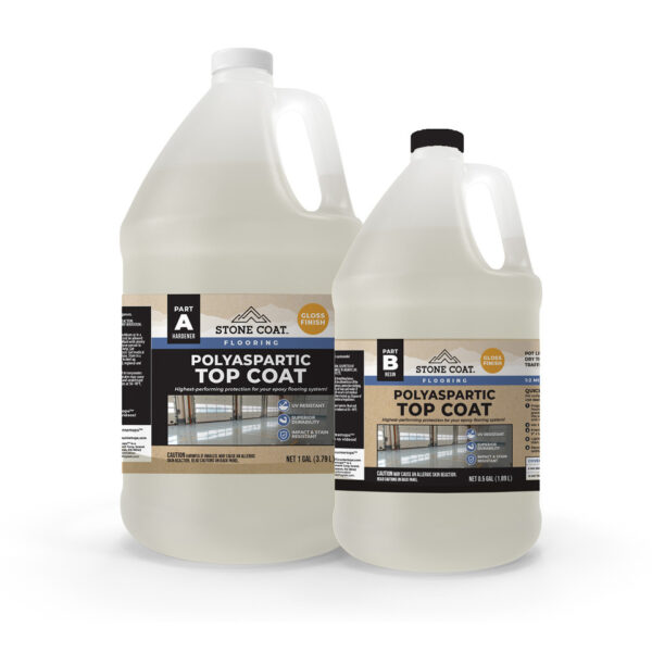 Polyaspartic Flooring Top Coat UV Stable Stone Coat Epoxy Countertops