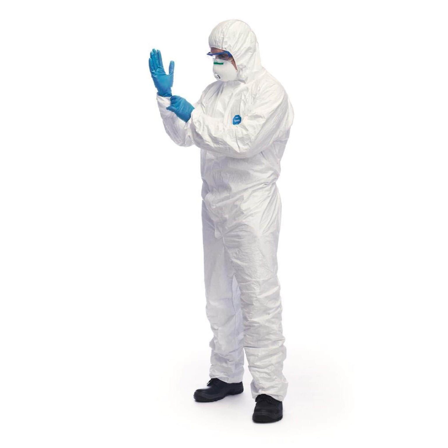 Tyvek 500 Xpert Hooded Suits Protect Against Chemicals